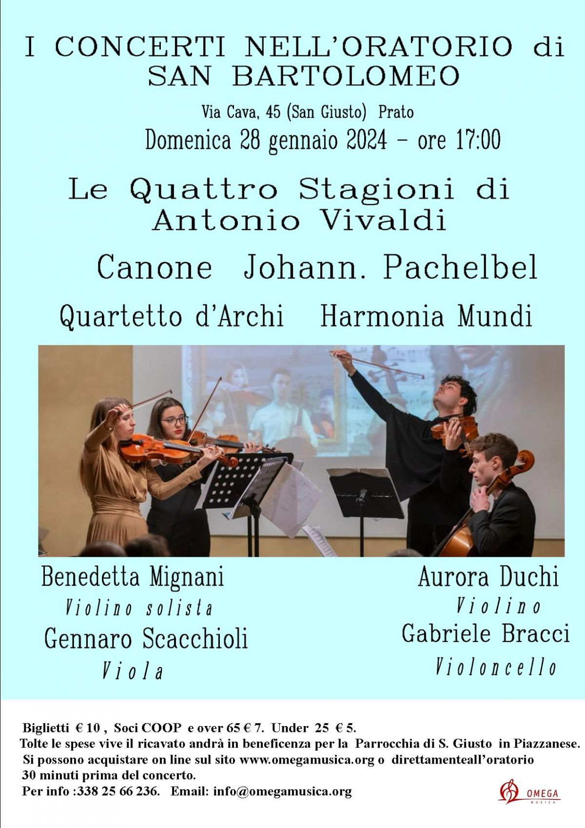Le Quattro Stagioni di Antonio Vivaldi O.M.E.G.A. MUSICA