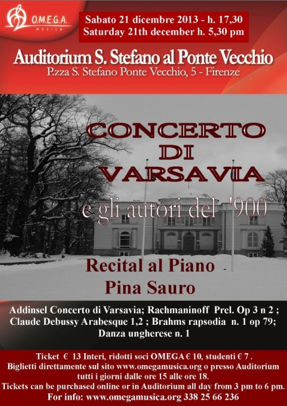 Concerto di Varsavia per piano solo