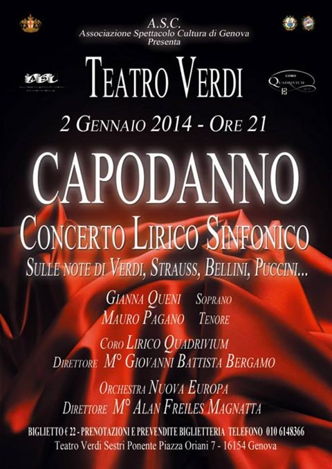 Concerto di Capodanno a Genova