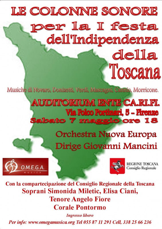 Le colonne sonore per la I festa dell'Indipendenza della Toscana