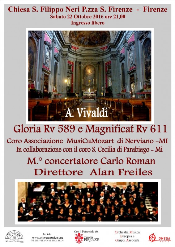 Gloria e Magnificat di A. Vivaldi