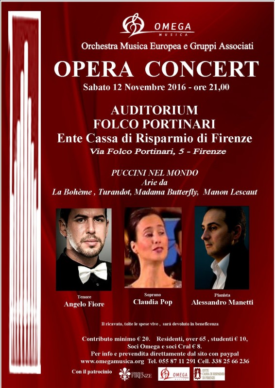 CONCERTO PUCCINI NEL MONDO