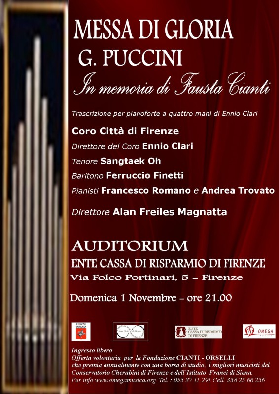 MESSA DI GLORIA DI  G. PUCCINI