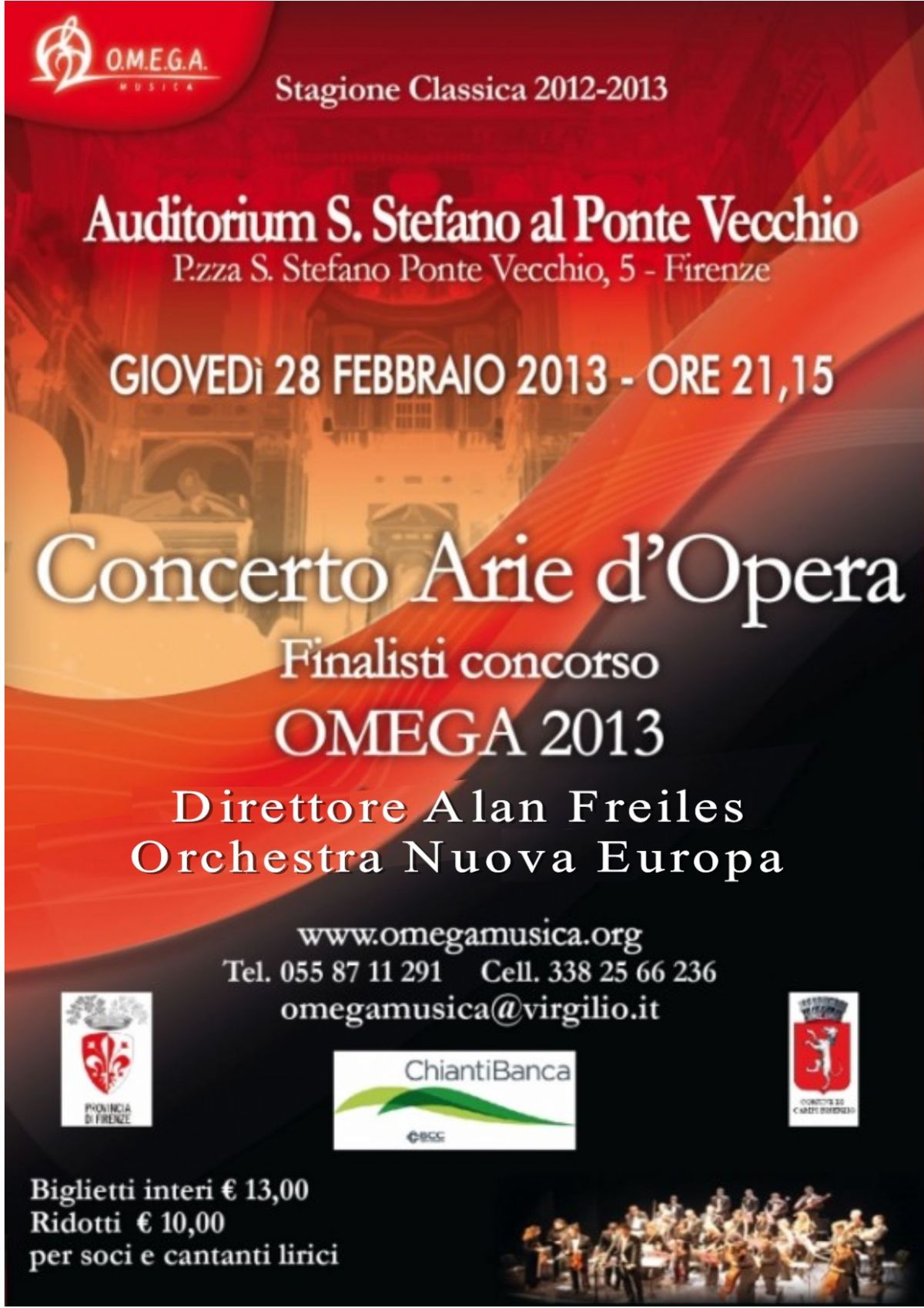 CONCORSO VOCI LIRICHE OMEGA - Concerto