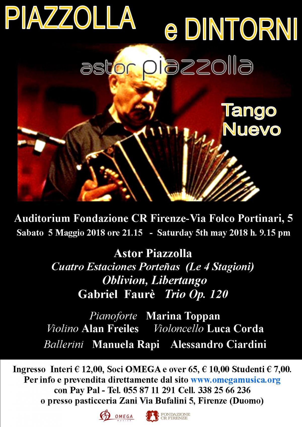 MUSICHE E DANZE PIAZZOLLA E DINTORNI
