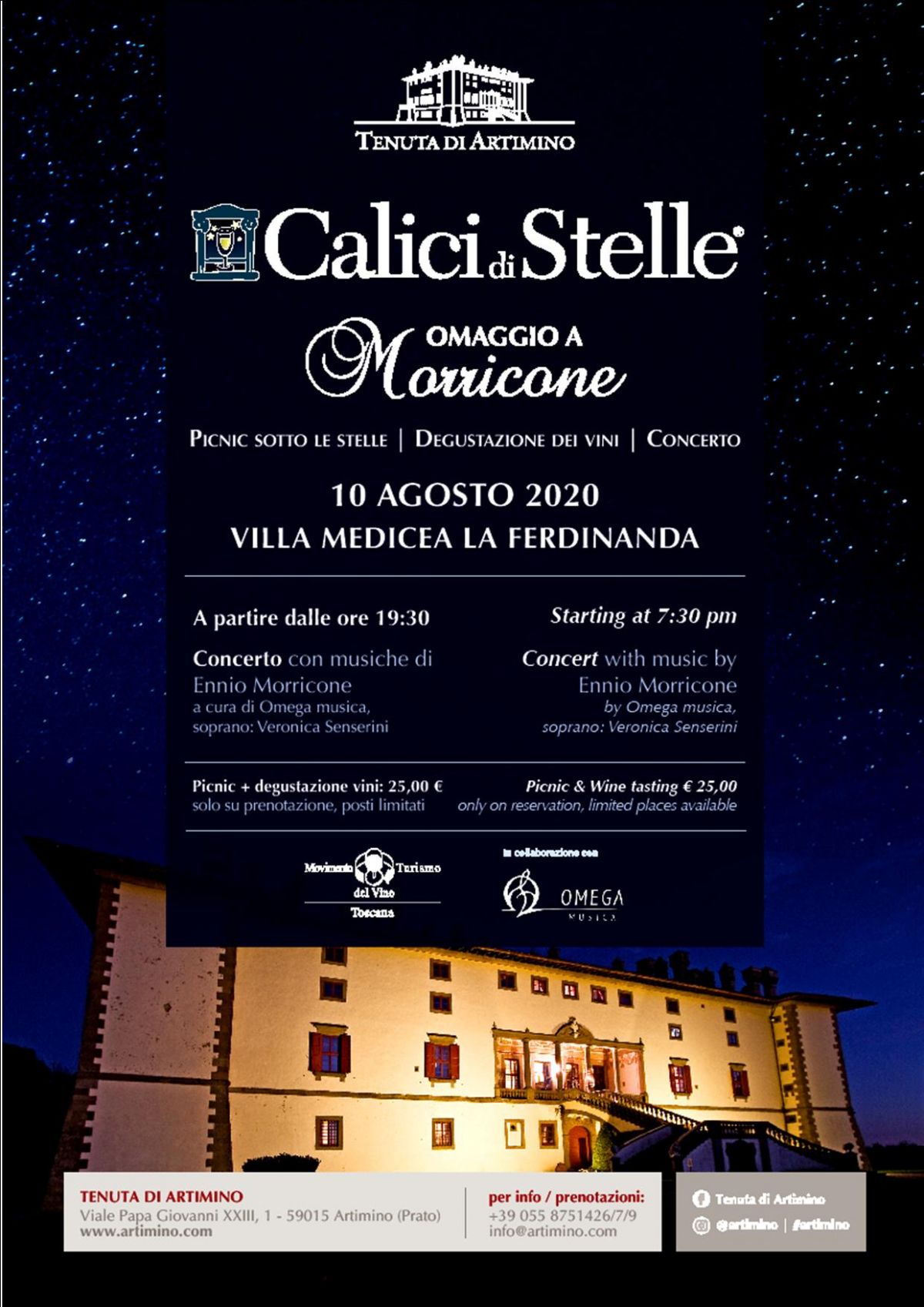 CALICI DI STELLE CON LA MAGIA DI MORRICONE